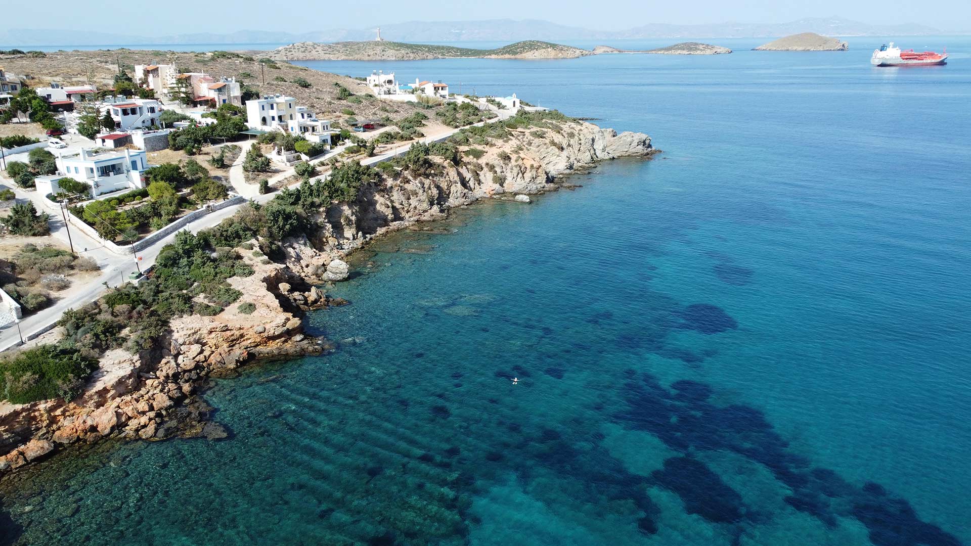 Azolimnos Beach Syros Greece