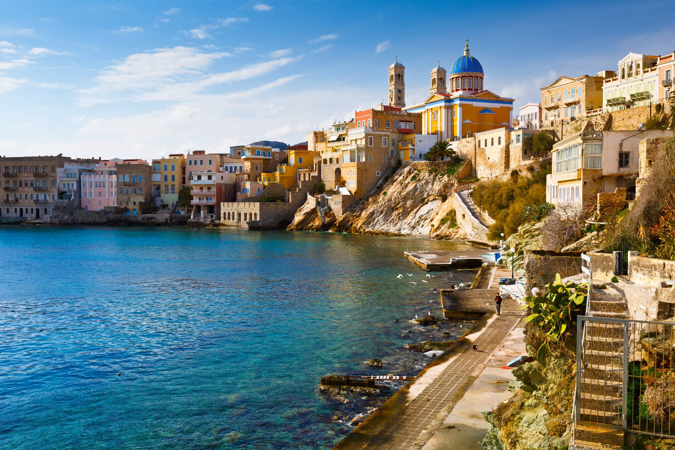 Aegean Paradiso Hotel Syros Location
